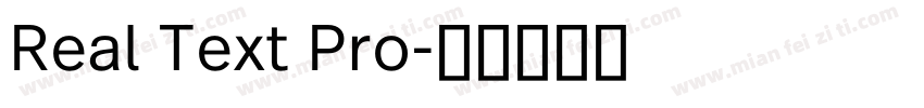 Real Text Pro字体转换